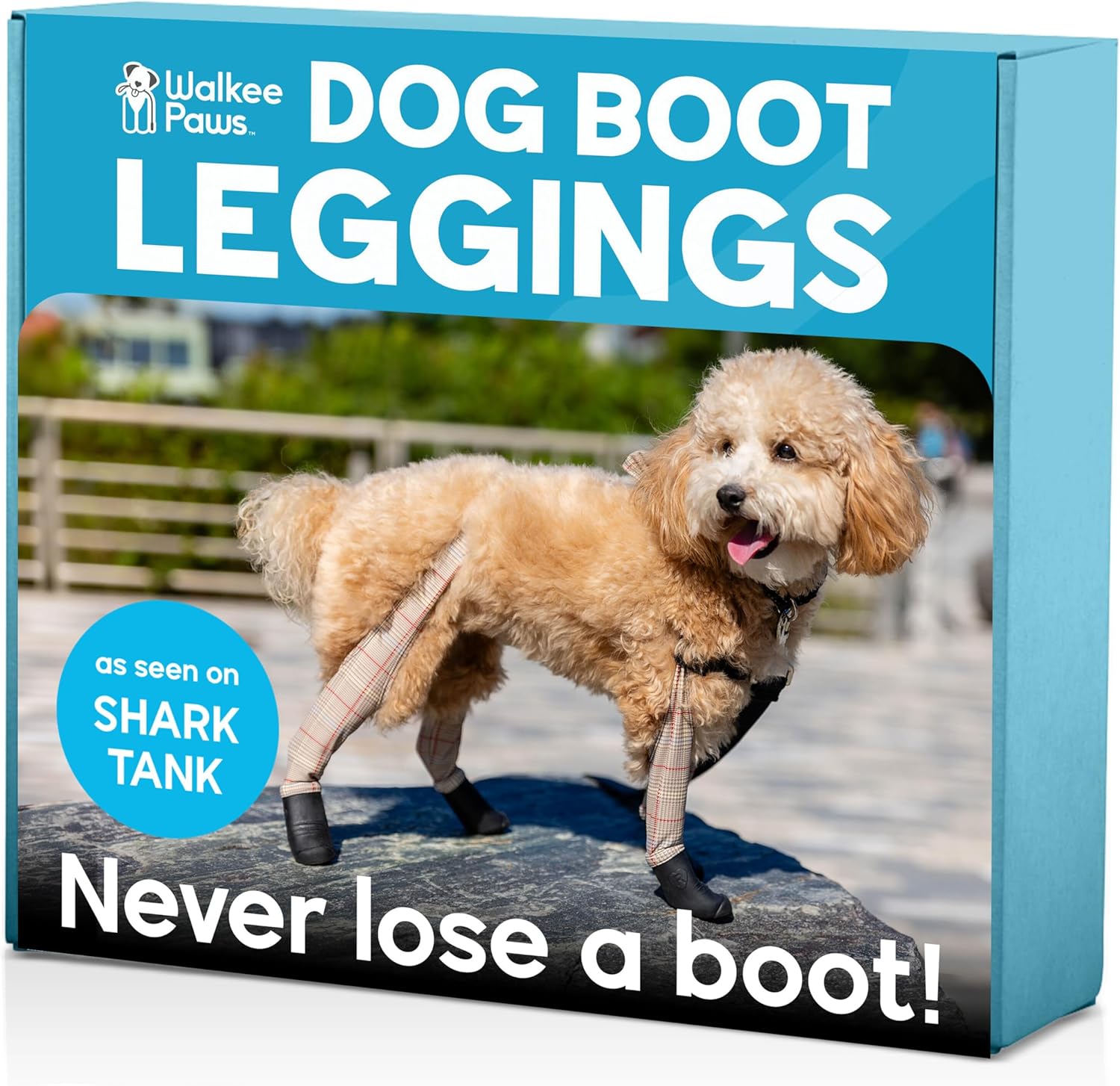 Amazon.com : Walkee Paws 방수 개 레깅스 | 산책 시 개 발과 다리를 깨끗하고 건조하게 유지 | 봄비, 진흙, 여름 더위로부터 발 보호 | 개 신발 대체품 | 코코아 컬러 (대형견 사이즈) : 반려동물 용품