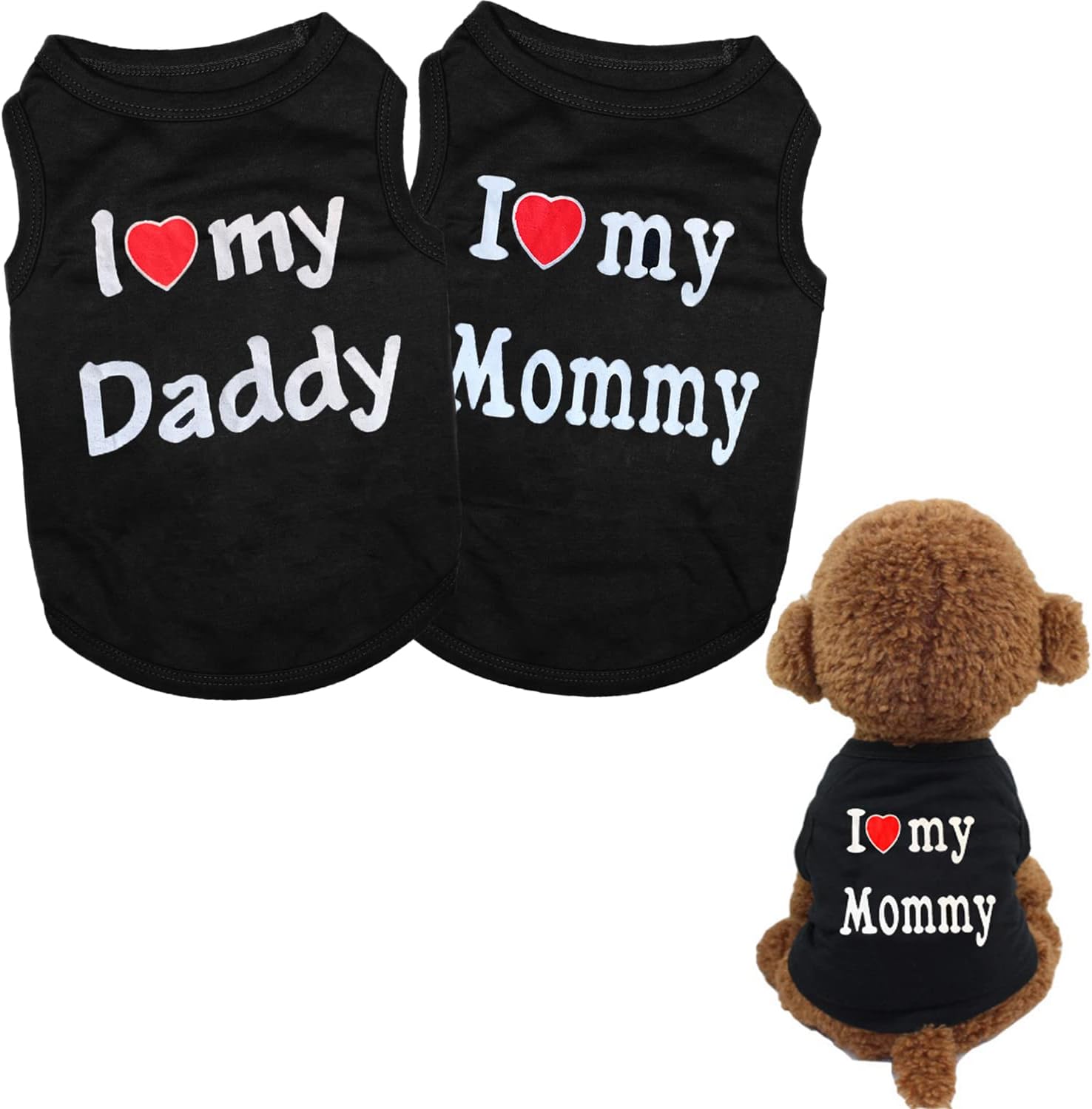Amazon.com : 2 Pack Puppy Shirt for Small Dog Boy-Dog Clothes Pet Fashion Casual Breathable Comfortable Apparel Outfits for Dog Cat : Pet Supplies
