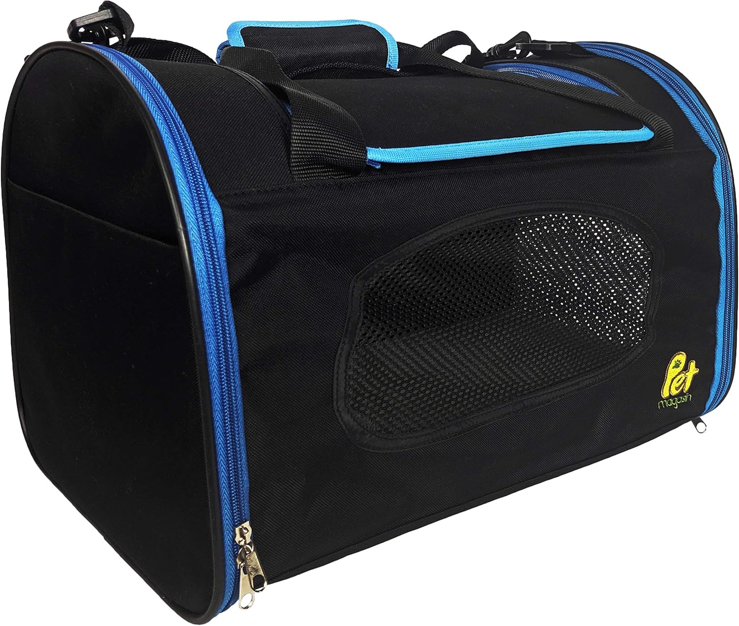 Amazon.com : PET MAGASIN Foldable Pet Carrier Waterproof, Collapsible Soft Pet Transport Bag for Cats, Small Dogs & Pets for Car & Plane : Pet Supplies