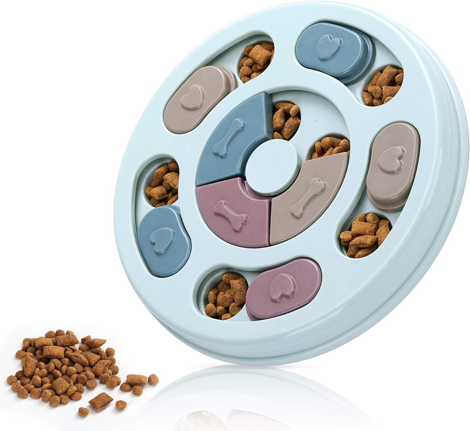 Amazon.com: DR CATCH Dog Puzzle,Dogs Food Toys for IQ Training & Mental Enrichment,Dog Treat Puzzle(Blue) : Pet Supplies