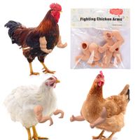 Amazon.com: Enrichoice 3 Pairs Chicken Toys Include Strong Muscle arms Thumb up arms and T-Rex Chicken arms to Put on Chickens : Toys & Games