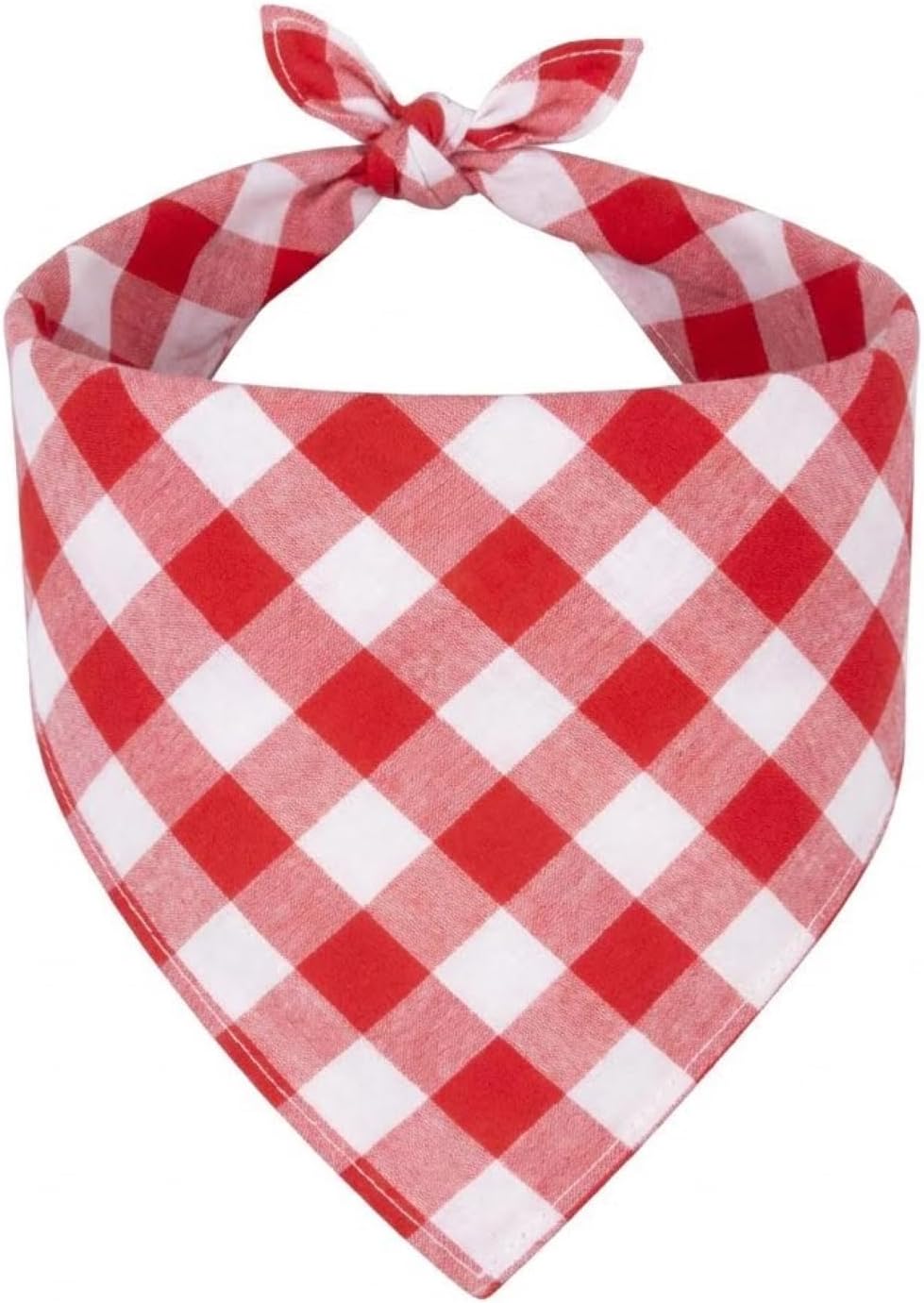 Amazon.com : Dog Bandanas 1 Pack; Cotton Linen Red Bandana Checkered for Large Dogs; Soft Breathable Dog Accessories; Holiday Dog Apparel & Accessories : Pet Supplies