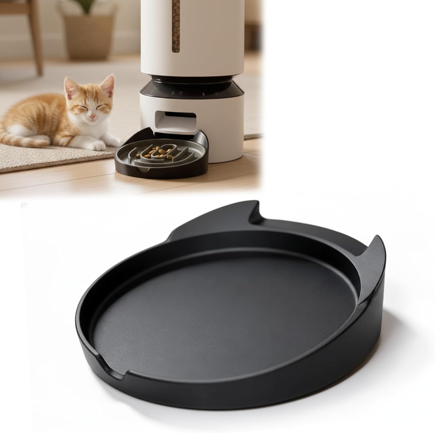 Amazon.com: Slow Feed Adapter for Petlibro Granary, Compatible with OHMO 5.9" Slow Feeder Cat Bowl, Encourages Calm Eating for Pets : Pet Supplies